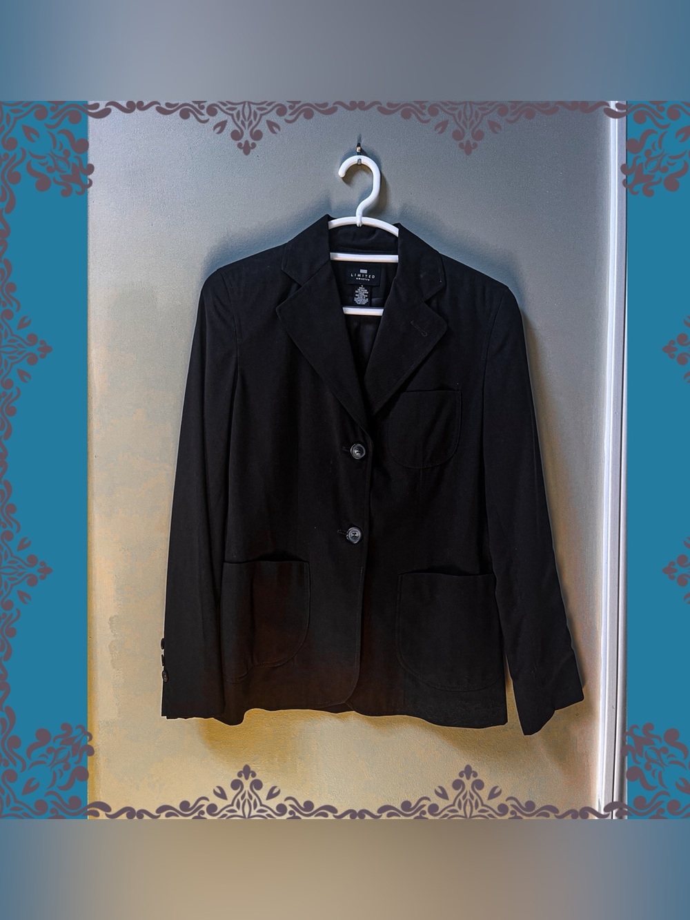 Limited America Black Brown Colored Blazer